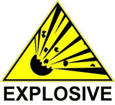 Explosives should not be stored