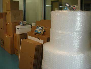 Use the correct packing materials when  packing your things for storage.